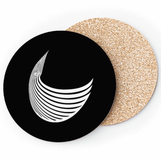 Geometric Stripe Wings Coasters