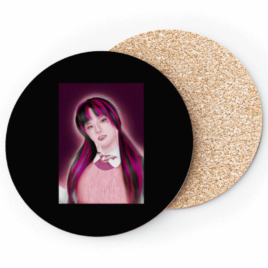 Yeji Itzy Draculaura Monster High Coasters