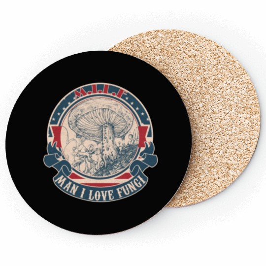 MILF Man I love Fungi Coasters