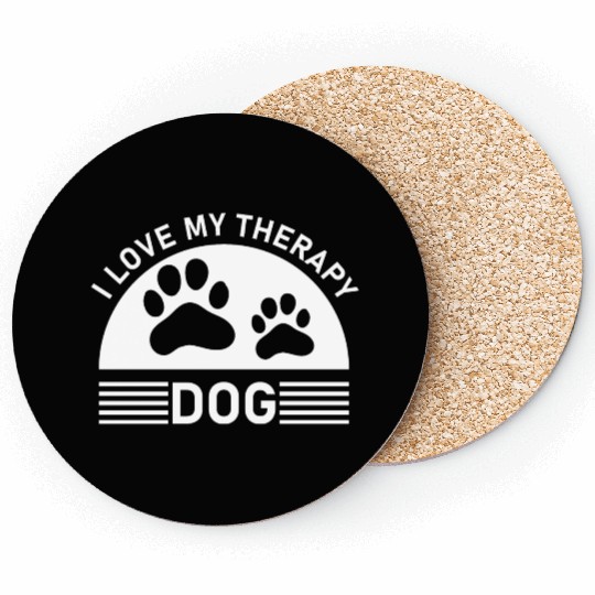 I love my Therapy Dog Coasters