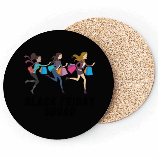 Black Friday Squad Coasters
