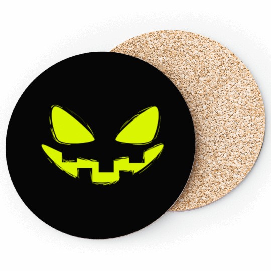 Pumpkin Halloween Coasters