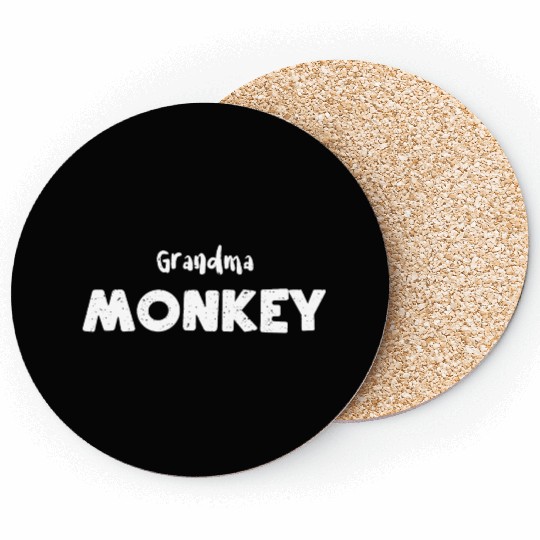 Grandma Monkey - Grandma Coasters