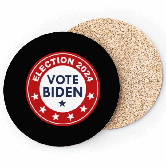 Vote Biden Election 2024 Coasters