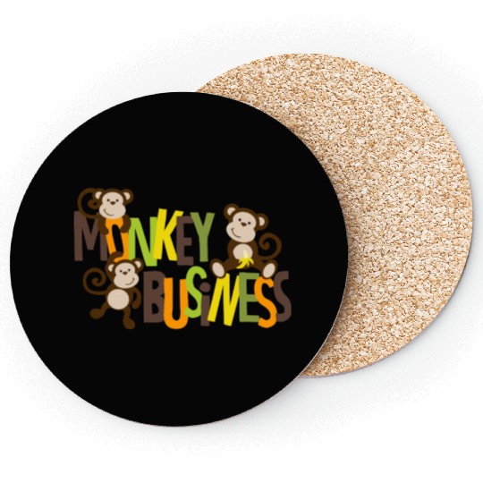 Monkey Business Coasters