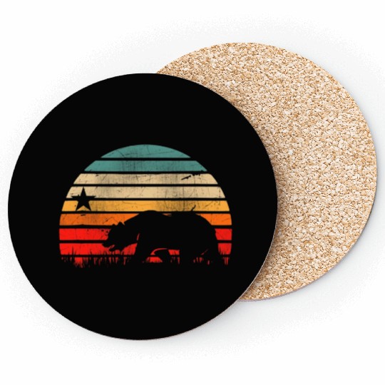California Bear Coasters