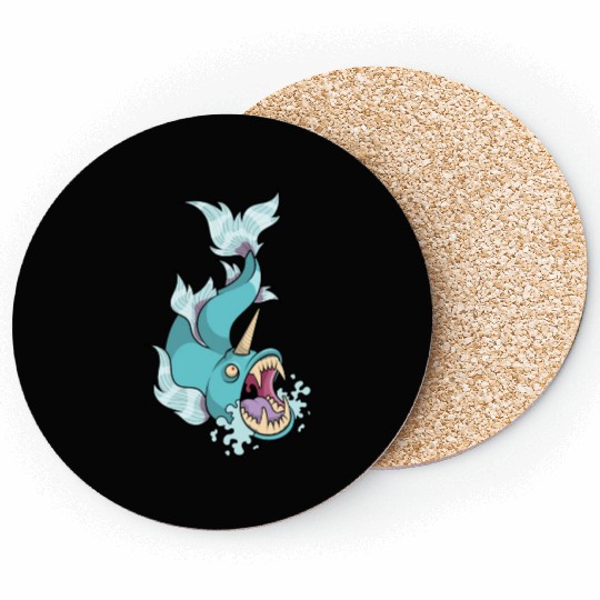 Unicorn Fish Coasters