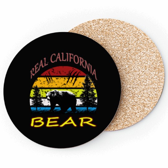 California BEAR Coasters