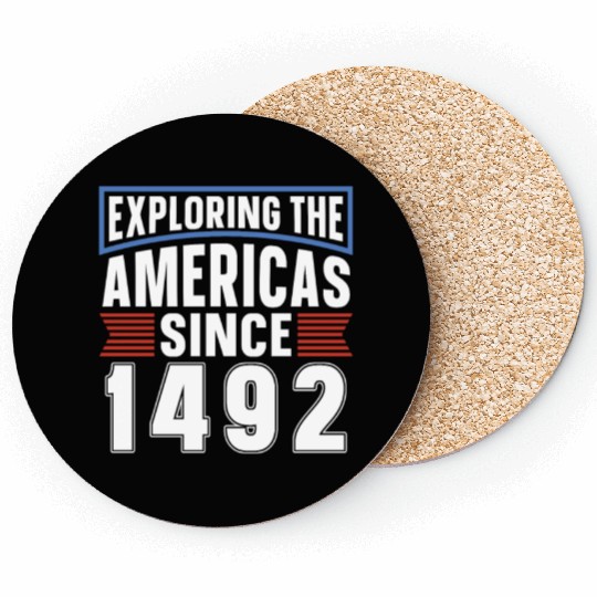 Columbus Day 1492 Coasters