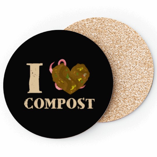 Organic Farming Composting Coasters
