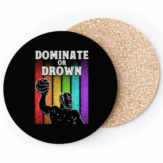 Water Polo Water Sports Polo Swimming Pool Player Coasters