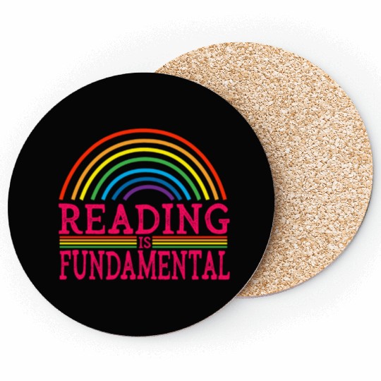 Reading Is Fundamental Coasters