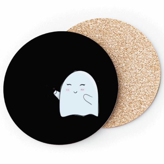 BE MY BOO GHOST Coasters
