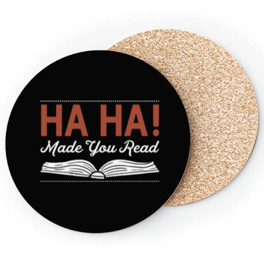 Made you read Sarcasm English Teacher Coasters