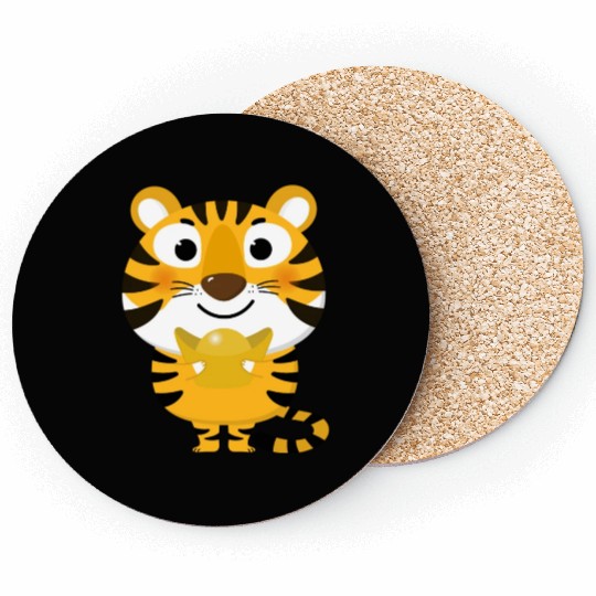 Unique Tiger Coasters
