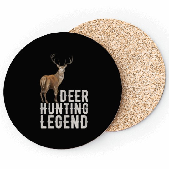 Deer Hunting Legend Coasters