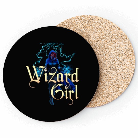 Wizard Girl Coasters