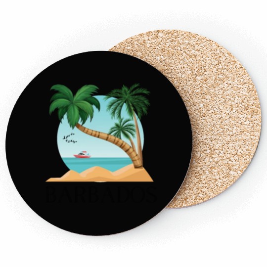 Barbados,Show you love for Barbados Coasters