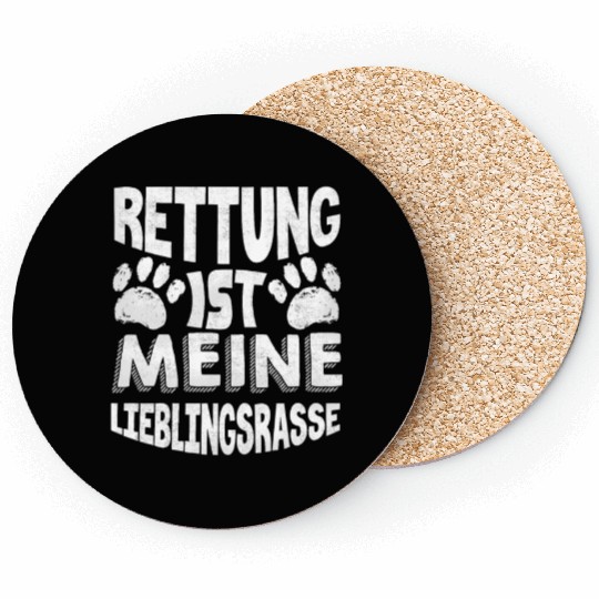 Dog rescue, Dogs, Dog Coasters