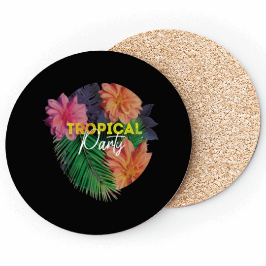 Tropical Party Coasters