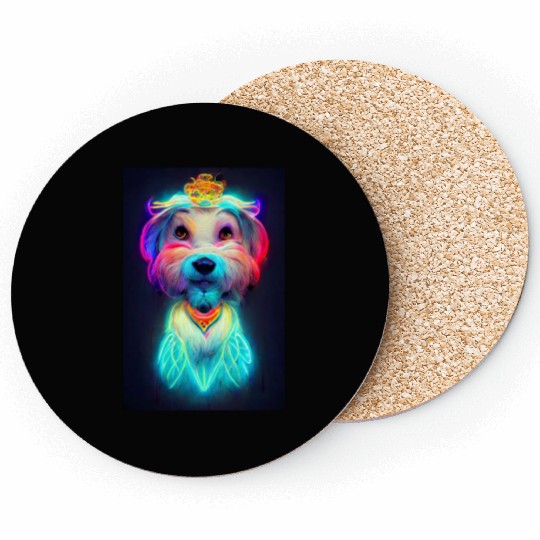 Angel Dog 029 Coasters