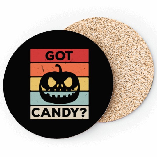 Got Candy Trick Or Treat Pumpkin Jack Coasters