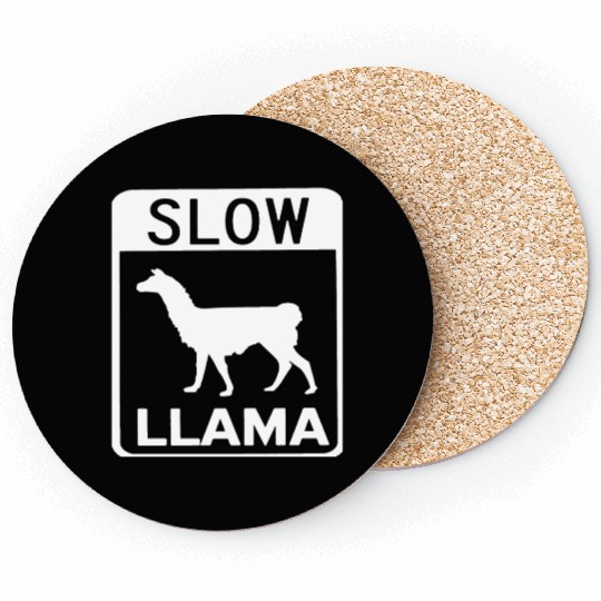 Phish Slow Llama Coasters