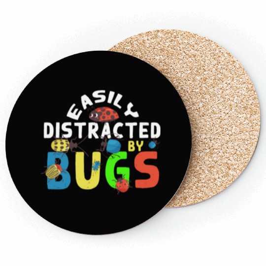 Funny Bug Lover Insects Coasters