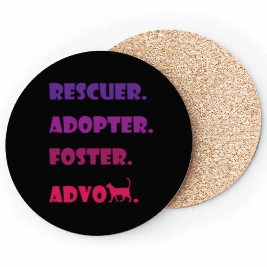 Rescue adopt, foster, advocat street cat volunteer Coasters