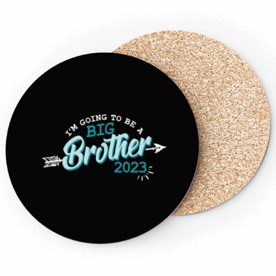 Big Brother 2023 - Bro to be Baby Pregnancy Kids Coasters
