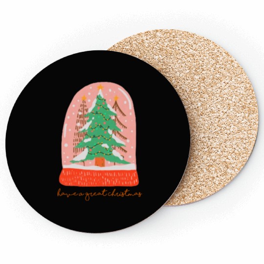 Have A Great Christmas | Tis The Season | Xmas Coasters