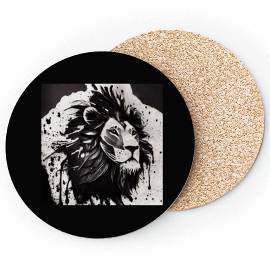Ink Lion Coasters