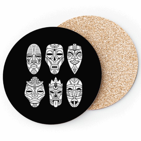 Maori Hei Tiki T Tattoo New Zealand Coasters