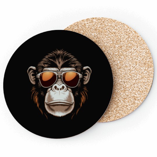 Monkey Face Coasters