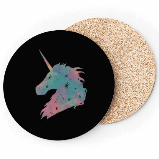 Unicorn Stars Coasters