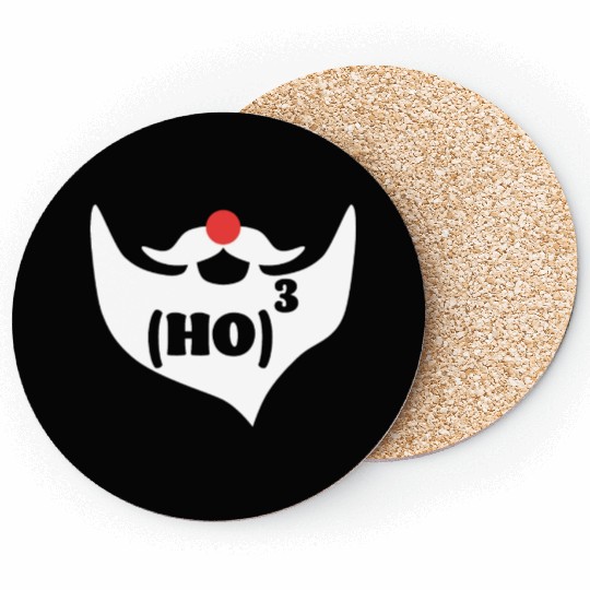 Funny Christmas Santa Clause Ho Xmas Teachers Coasters