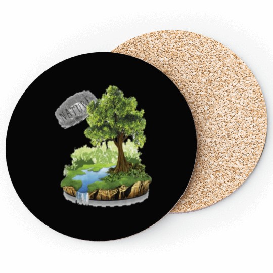 Tree Is a Natural Gift. Coasters
