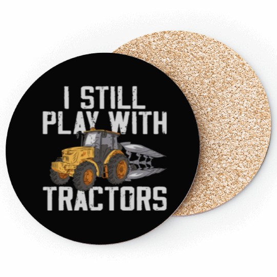 Farming Farmer Vintage Tractor I Coasters