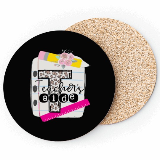 Teachers Aide Teacher Assistant Coasters