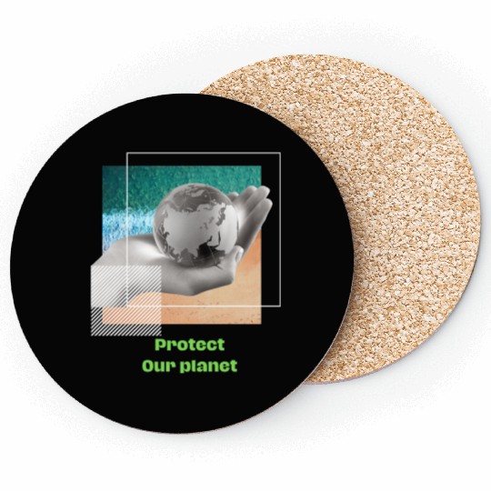 Protect our planet Coasters