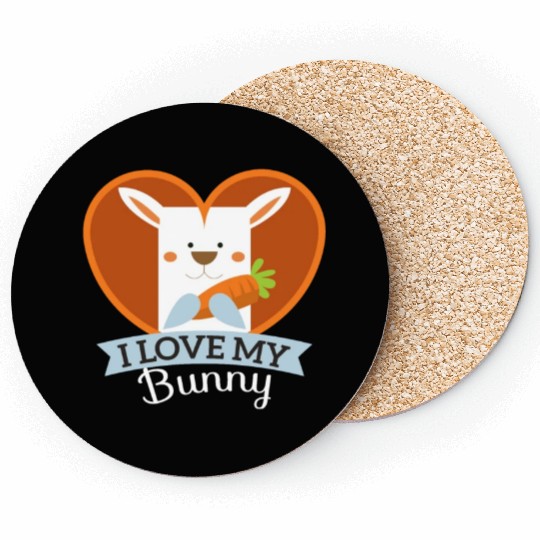 I love my bunny Coasters