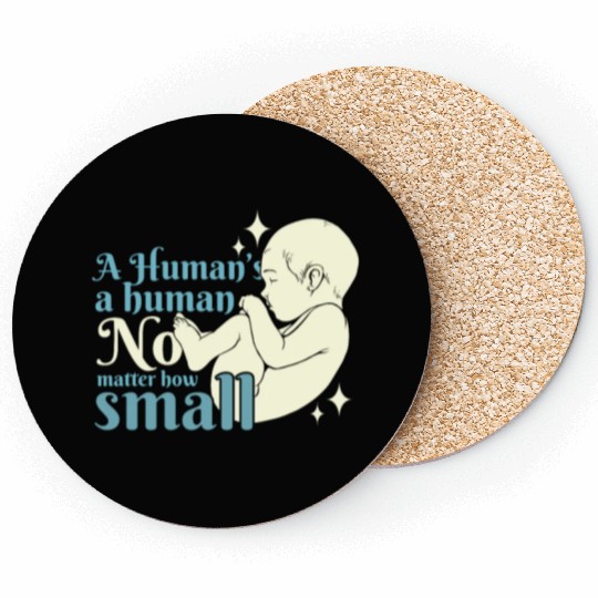 Anti Abortion Pro Life Conservative Gift Idea Coasters