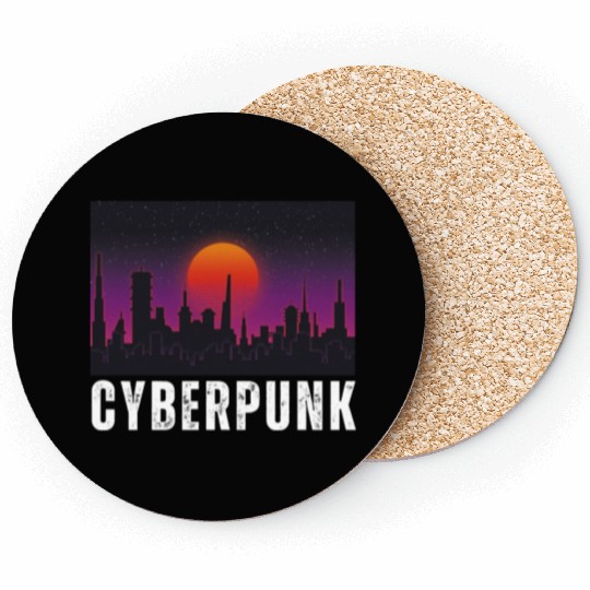Cyberpunk City Skyline, Science Fiction / Sci-Fi. Coasters