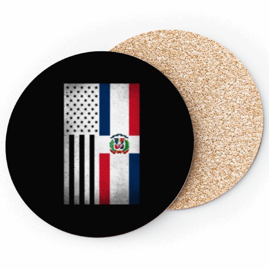 Dominican Republic Design for Dominican Americans Coasters