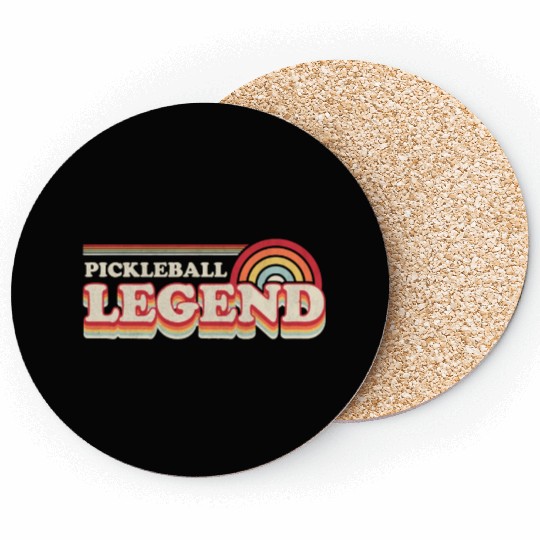 Pickleball Design Funny Pickleball Coasters