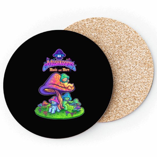 Mushrooms, Magic, & More | Promo Coasters