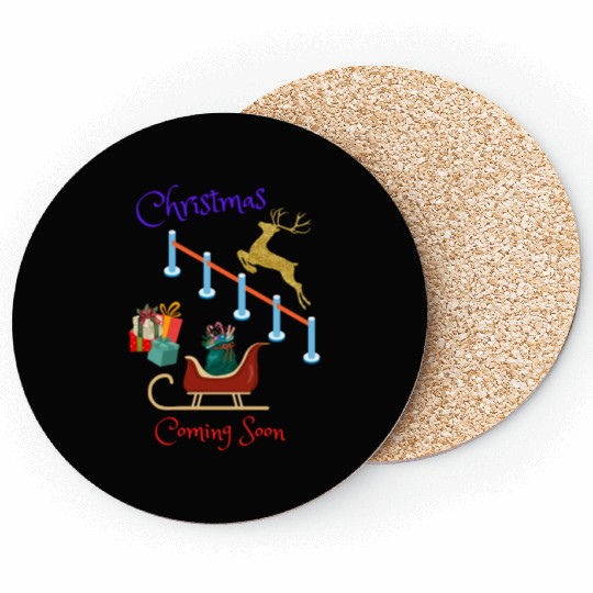 Marry Xmas Coasters