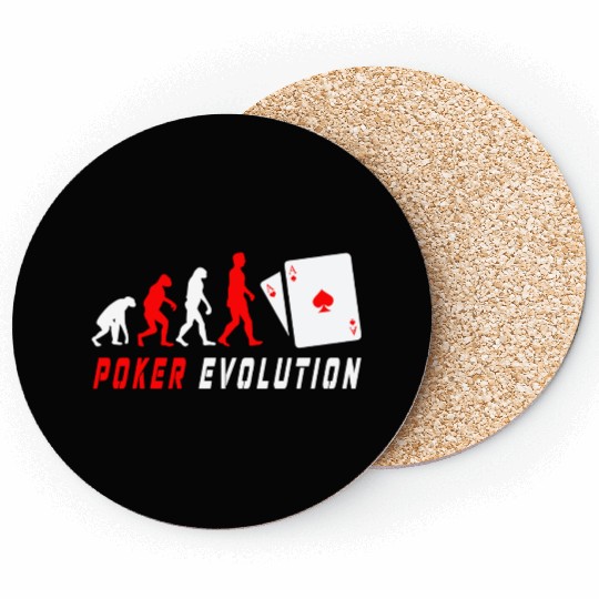Poker Evolution Coasters
