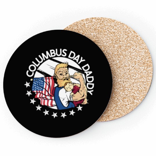 Columbus Day 1492 Coasters