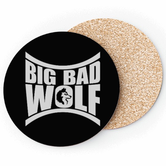 big bad wolf quote Coasters